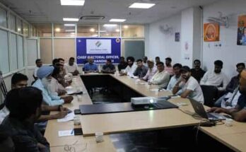 मुख्य निर्वाचन अधिकारी के निर्देशानुसार एसआईआर के संबंध में सभी मतदान केन्द्रों पर विशेष शिविर 16 एवं 17 मई को होंगे आयोजित