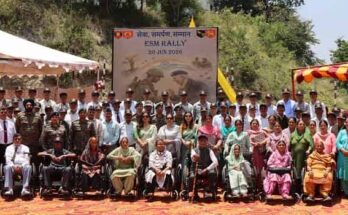 सोलन में ESM रैली ने पूर्व सैनिकों के कल्याण के प्रति प्रतिबद्धता को और मजबूत किया