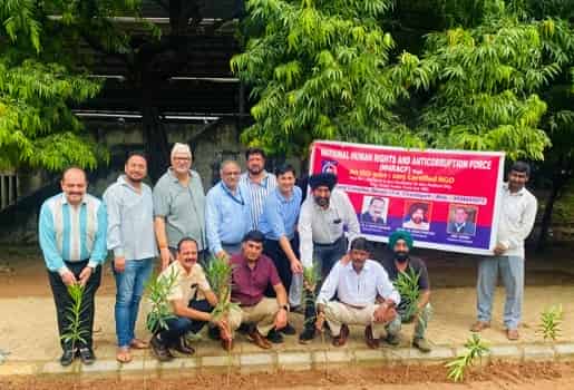 नेशनल ह्यूमन राइट्स एंड एंटी-करप्शन फोर्स, चंडीगढ़ द्वारा GMCH-32 में व्यापक हरित पहल