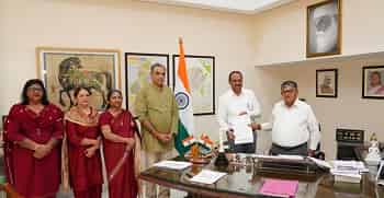 महासंघ प्रतिनिधिमंडल ने राज्यपाल कटारिया से की मुलाकात, मुख्याध्यापकों की वेतन विसंगति दूर करने की मांग की
