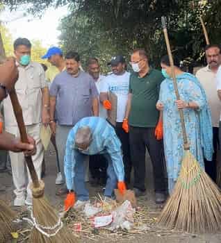 सेवा संकल्प अभियान के तहत भाजपा चंडीगढ़ ने चलाया व्यापक स्वच्छता अभियान
