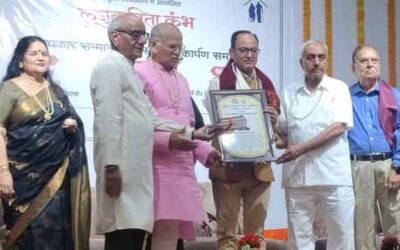 डॉ. विनोद कुमार शर्मा को ‘प्रेरणा साहित्य साधना सम्मान-2026’ से किया सम्मानित